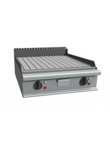 Fry top electric - Straight plate - cm 80 x 90 x 23 h