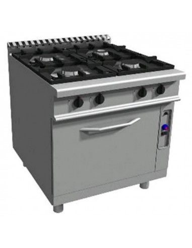 Gas cooker - N. 4 fires - Static gas oven - cm 90 x 90 x 85 h