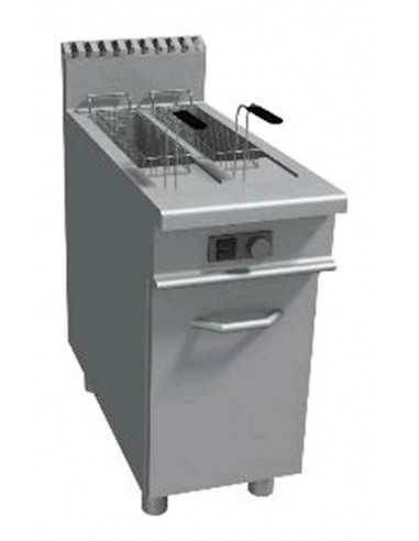 Gas fryer - Capacity liters 8+8 - Cm 40 x 90 x 85 h