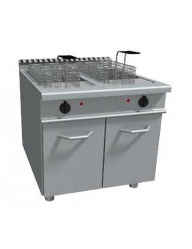 Electric fryer - Capacity liters 17+17 - Cm 80 x 90 x 85 h