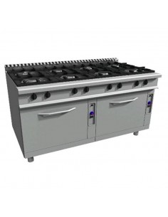 Cocina de gas - N. 8 incendios - N. 2 hornos de gas...