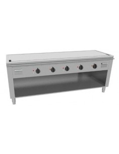Cucina teppanyaki - Elettrica - N°5 zone - cm 200 x 70 x...