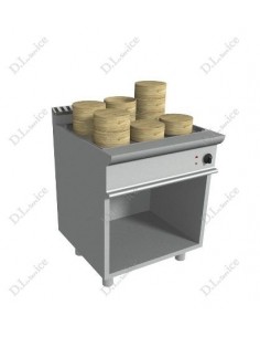 Electric dim sum vaporiera - Baño GN 2/1 + 2 x 1/3 h cm -...