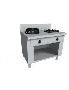 Kitchen Eurasia gas - N. 2 fires - cm 100 x 70 x 85 h