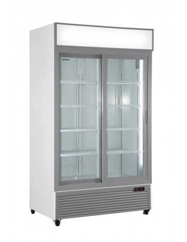 Refrigerated display cabinet with lightbox –...