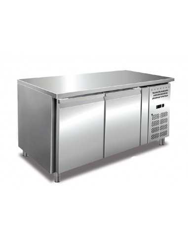 Tabla refrigerada - N. 2 puertas - cm 136 x 70 x 86 h