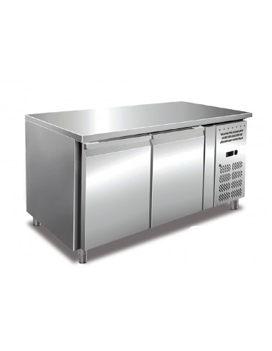 Refrigerated table - No. 2 doors - Temperature -10°/-20°C - Capacity liters 314 - cm 136 x 70 x 86 h