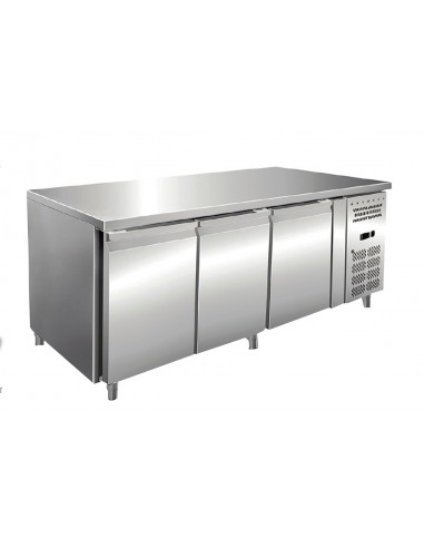 Refrigerated table - N.3 doors - cm 179.5 x 70 x 86 h