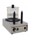 Hot dog - Steam sausage warmer - No. 2 Punzoni - Cm 26 x 38 x 38 h