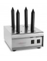 Hot dog toast - No. 4 punches - Stainless steel structure - cm 26 x 30 x 33 h
