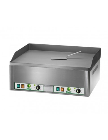 Fry top electric - Chrome smooth top - Cm 66.5 x 57 x 30 h