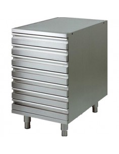 Cómoda - N. 7 cajones - cm 52 x 80 x 81 h