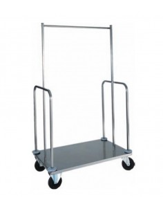 Carrello portavaligie e portabiti - Peso max 200Kg - cm...