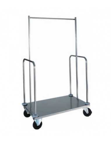 Carrello portavaligie e portabiti - Peso max 200Kg - cm 100 x 56 x 160h