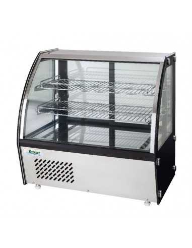 Espositore refrigerato - Ventilato - Capacità  lt 100 - cm 69.5 x 46.2 x 67 h