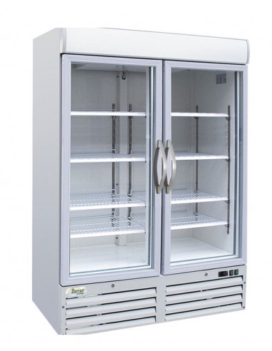 Refrigerated cabinet - Capacity lt 1078 - Indoor led light - cm 137 x 63 x 213 h