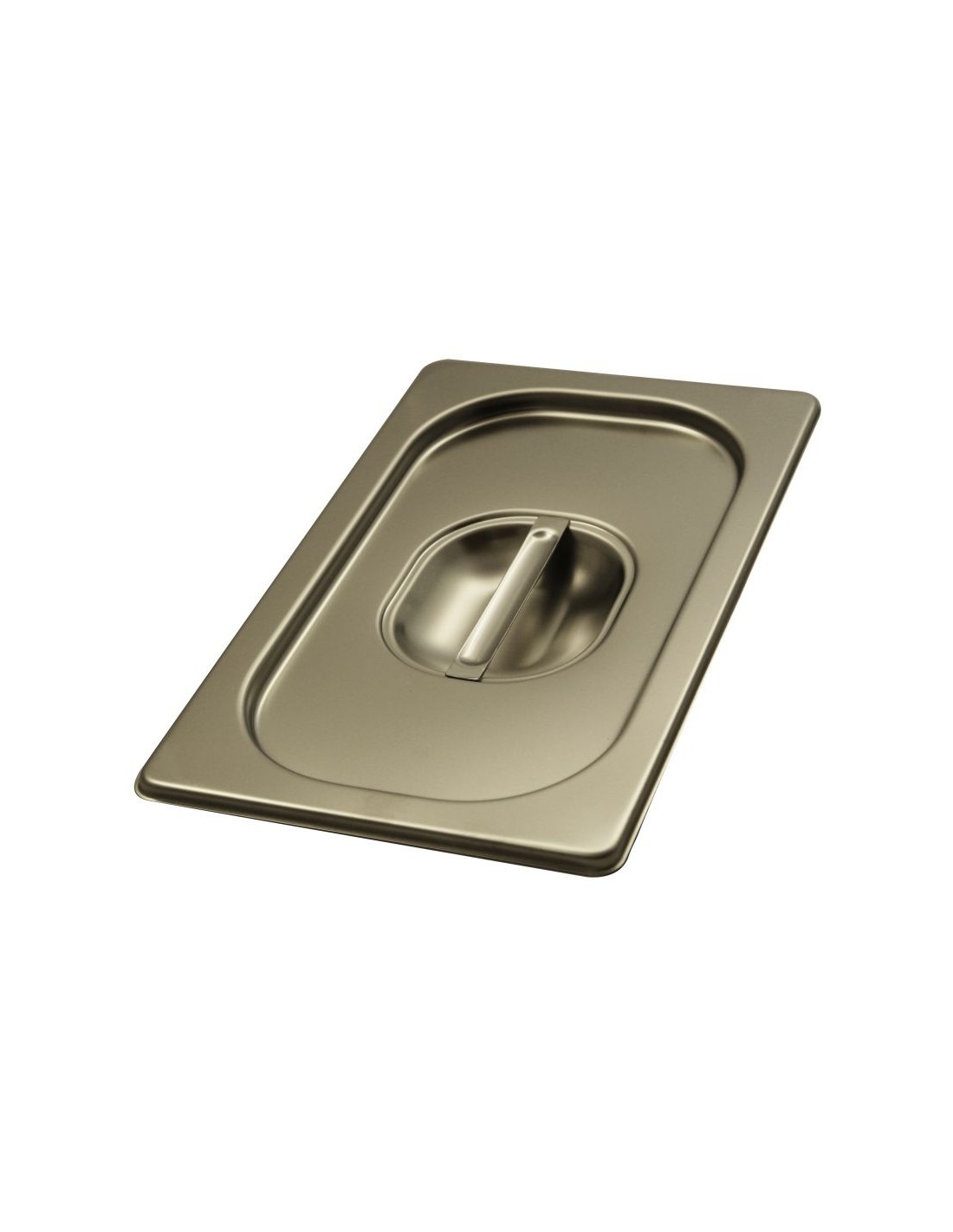 Stainless steel lid for GN 1/4 containers