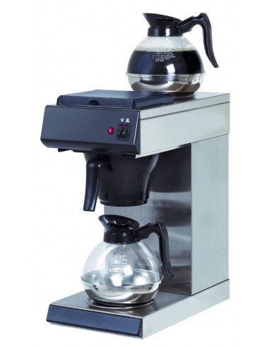Coffee machine - Stainless steel - Hourly production 16 liters - cm 21.5 x 38.5 x 46 h