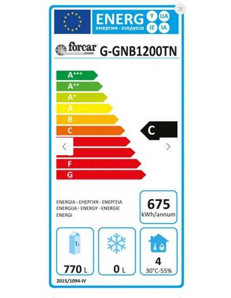 Frigorífico armario - Capacidad lt 1104 - cm 134 x 80 x 201 h
