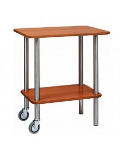 Trolley gueridon - N. 2 plantas - cm 70 x 50 x 78h