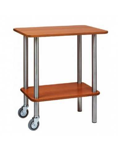 Trolley gueridon - N. 2 plantas - cm 70 x 50 x 78h