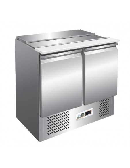 Refrigerated Saladette - N. 2 doors - cm 104.5 x 70 x 85 h