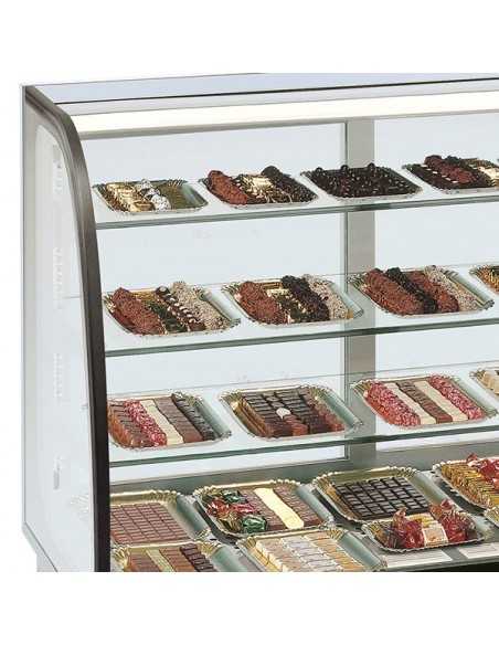 Vitrina de chocolate - Capacidad Lt. 450 - cm 134.7 x 72 x 134.2 h