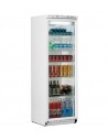 Vetrina refrigerata - Temperatura +3°/+10°C - Ventilata - Capacità  litri 380 - Potenza W 280 - Cm 60 x 62 x 186.5 h