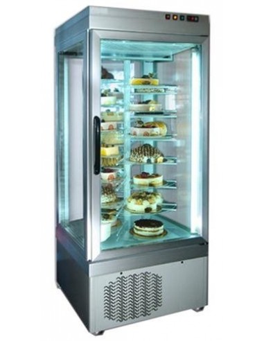 Refrigerated display case - Capacity 530 lt - cm 76 x 76 x 191h