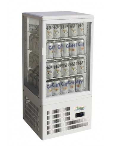 Refrigerated cabinet - 4 sides display -...