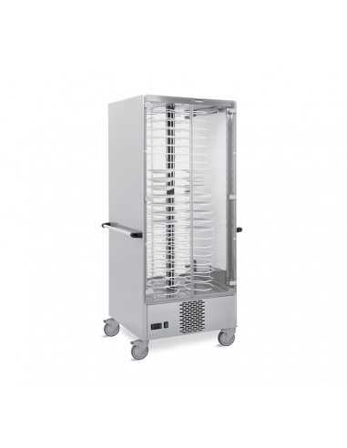 Refrigerated display case - N. 88 dishes (18÷ 24 Ø)- cm 83x77x190h