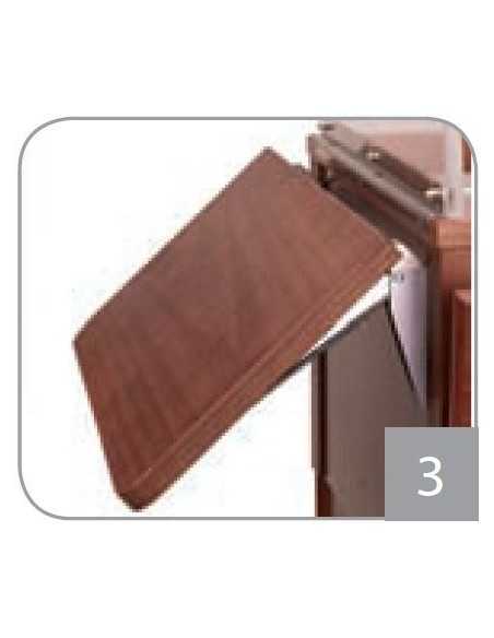 Ribaltina portapiatti - Available colors: NOCE and WENGE - For mod. 6602S