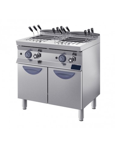 Electric cooker - Capacity lt 28 +28 - cm 80 x 70 x 90 h