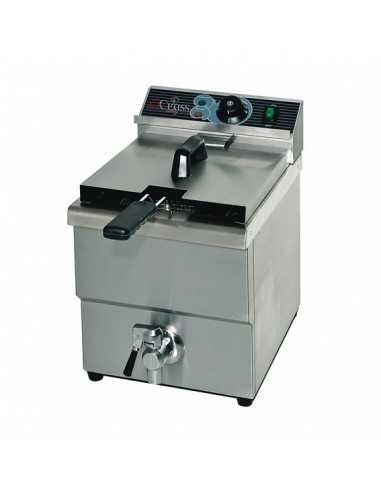 Electric fryer - Capacity 8 Lt - cm 29x48x40 h