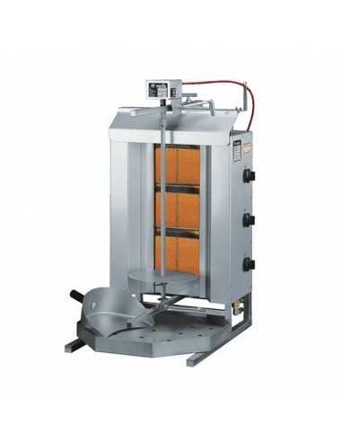 Gyros a gas - Carne 25/30 Kg - cm 55x63,5x91,5 h