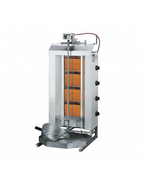 Gas Gyros - N. 4 burners - cm 55 x 71x 111.5 h