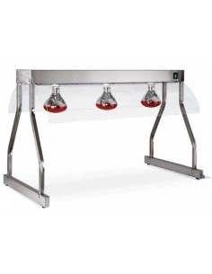 Lámpara infrarroja - N. 3 lámparas - cm 103 x 53 x 70 h