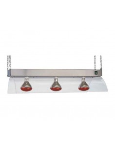 Lampada infrarossi - N.2 lampade - cm 71x53x24 h