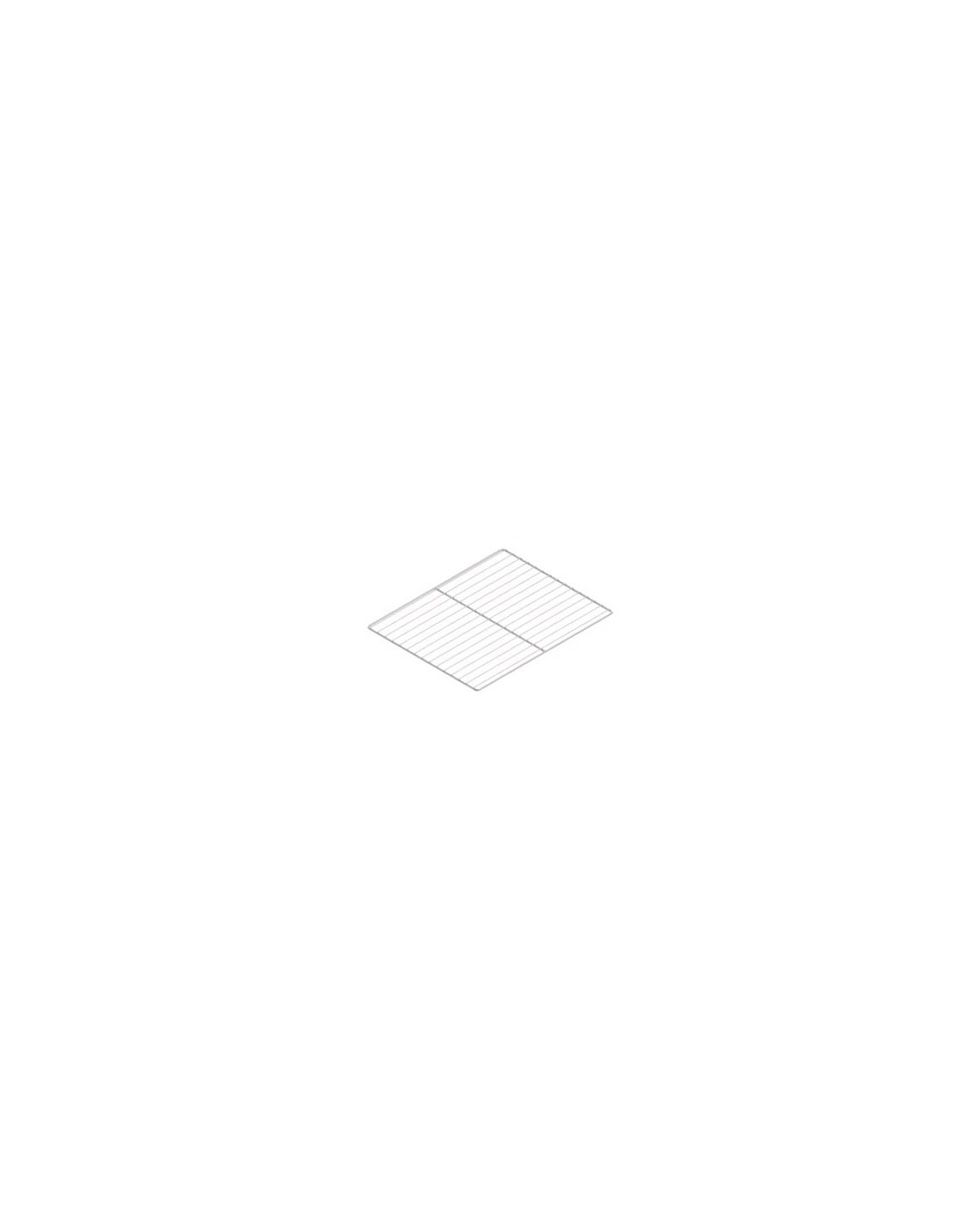 Parrilla horizontal en AISI 304 GN 2/1 (cm 65 x 53 x 1.1 h)