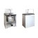 Mobile bank for Chocohot One - Dimensions cm 75 x 55 x 90 h