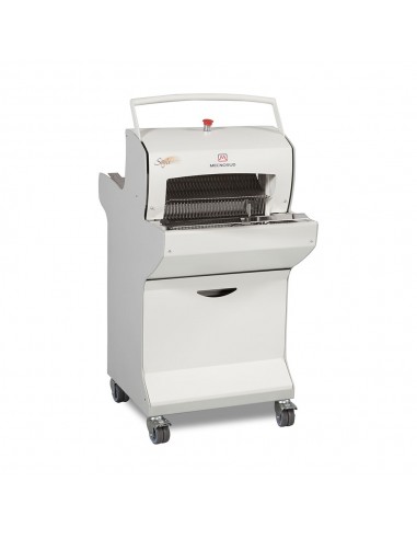 Bread cutter - Semi-automatic - Cutting: thickness mm from 9 to 20/ width 42 - cm 57.2 x 77 x 122h