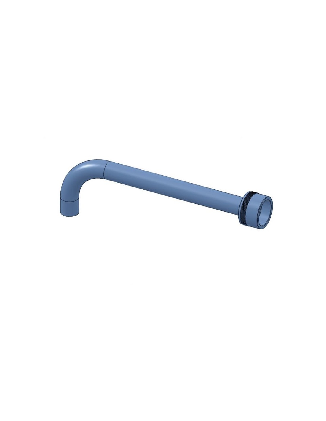 Curved spout cm 25 - ÃƒÂ¸ 21 mm