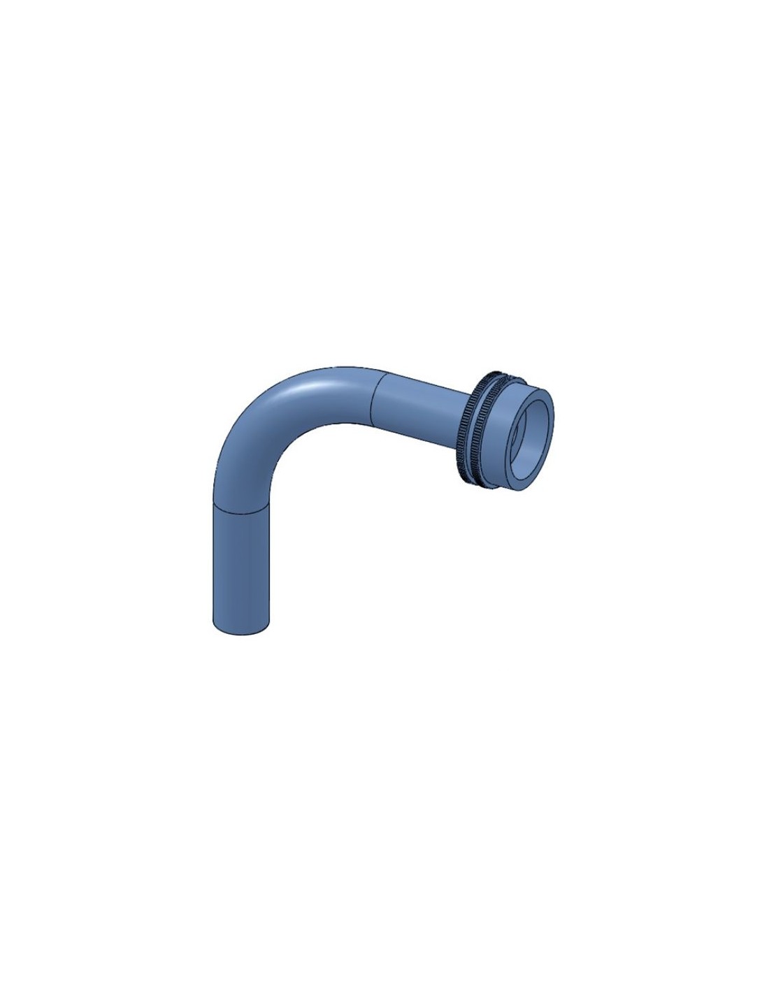 Curved spout cm 8 - ÃƒÂ¸ 14 mm