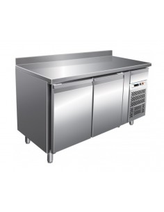 Refrigerated table - N.2 doors - cm 151 x 80 x 86/ 96 h