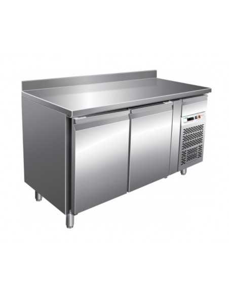 Refrigerated table - N.2 doors - cm 151 x 80 x 86/ 96 h