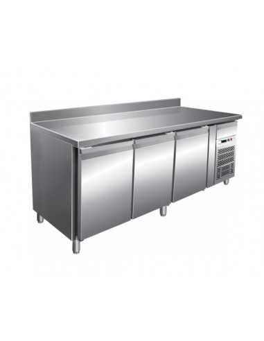 Tabla refrigerada - N.3 puertas - cm 202 x 80 x 86/96 h