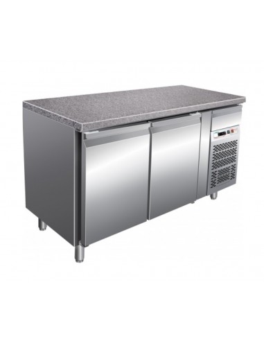 Refrigerated table - N.2 doors - cm 150.5 x 80 x 87 h