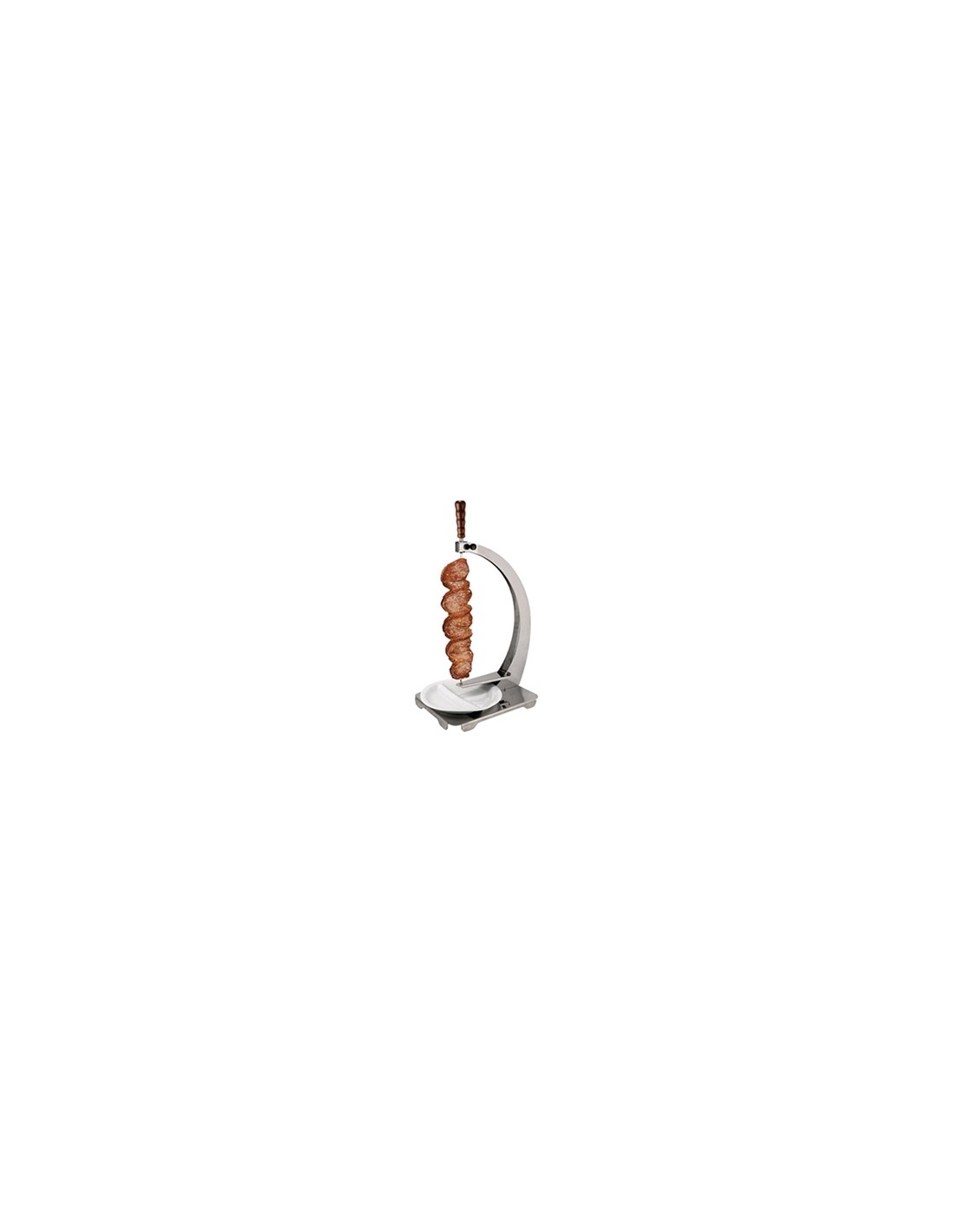 Soporte de mesa de 1 espada para Modelo Churrasco - Dimensiones cm L 30.6 x P 46.5 x 61.4H