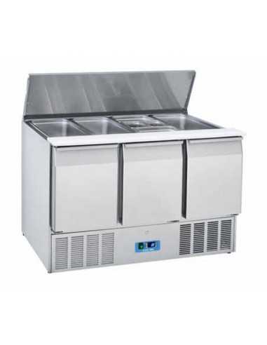 Refrigerated Saladette - N. 3 Doors - cm 136.5...