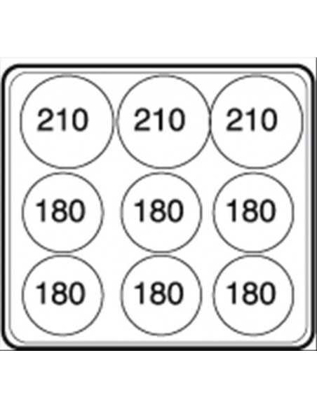 Electric dim sum vaporiera - Baño GN 2/1 + 2 x 1/3 h cm - cm 80 x 90 x 85 h